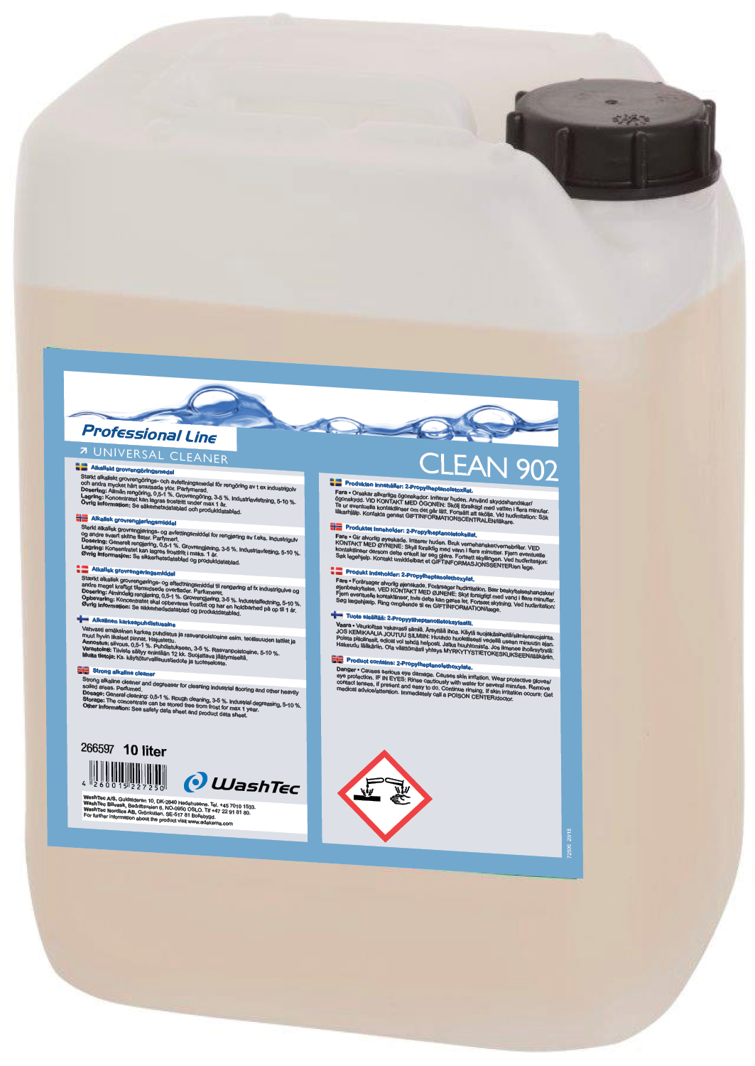 CLEAN 902 - Universal Cleaner 10L